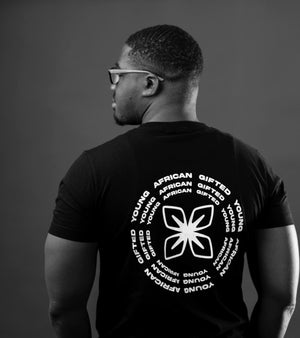 YOUNG, AFRICAN & GIFTED TEE (Black)
