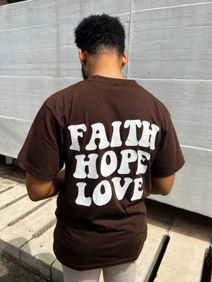 FAITH. HOPE. LOVE. TEE