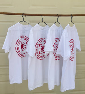 YOUNG, AFRICAN & GIFTED TEE (RED INK)