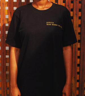 AFRICA WAS BORN IN ME / GOD'S EYE TEE